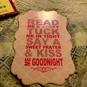 Little girls wall decor